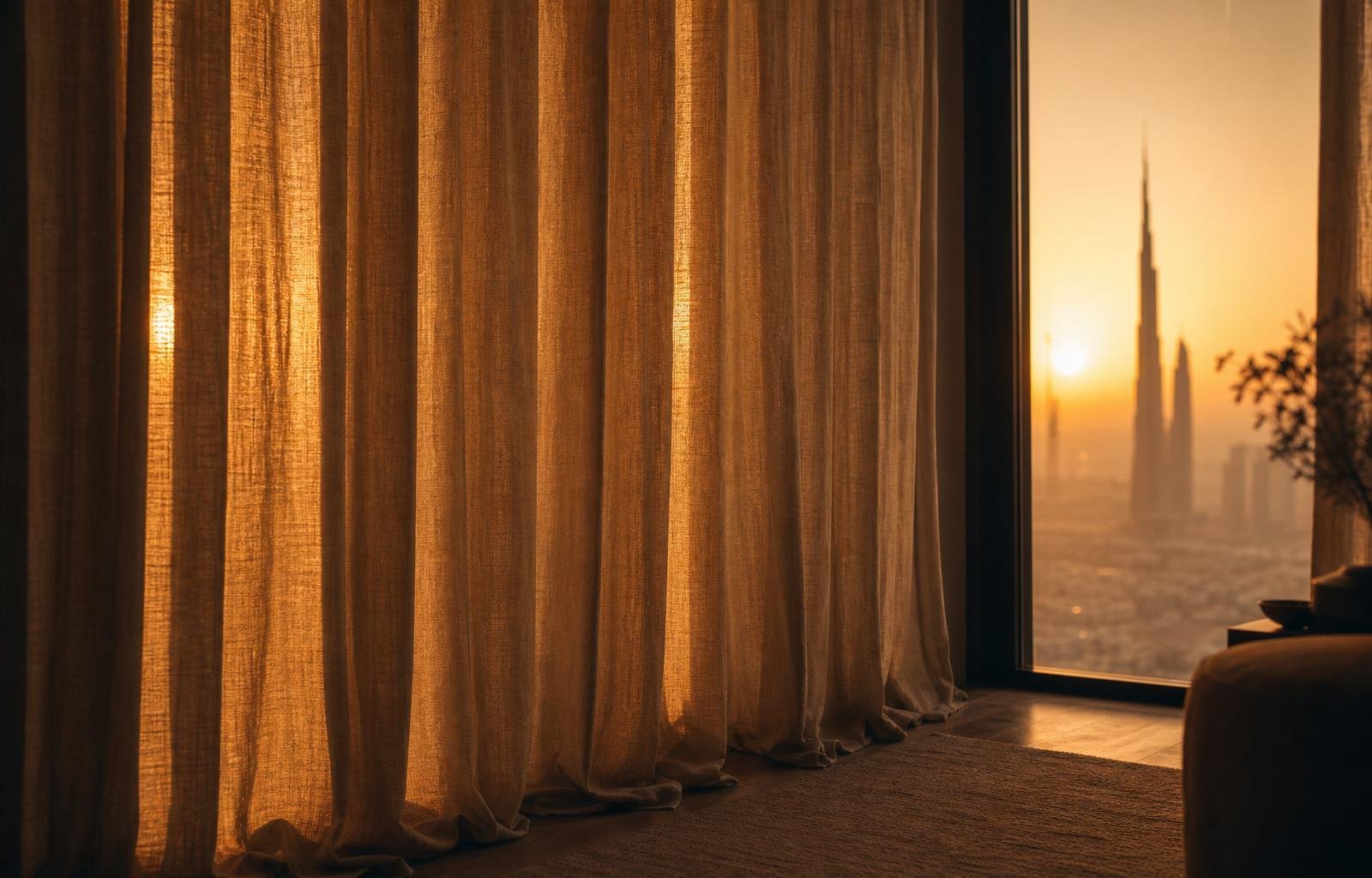 Casavera Curtains — bespoke interiors Dubai