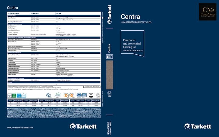Centra Catalogue CV — Hospital Vinyl catalogue PDF