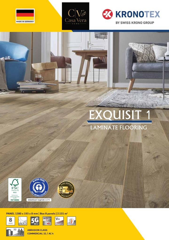 CV Exquisit 1 — Laminate Flooring catalogue PDF